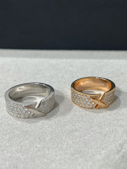 [Glow Jewelry]LIENS EVIDENCE  DIAMOND PAVED RING