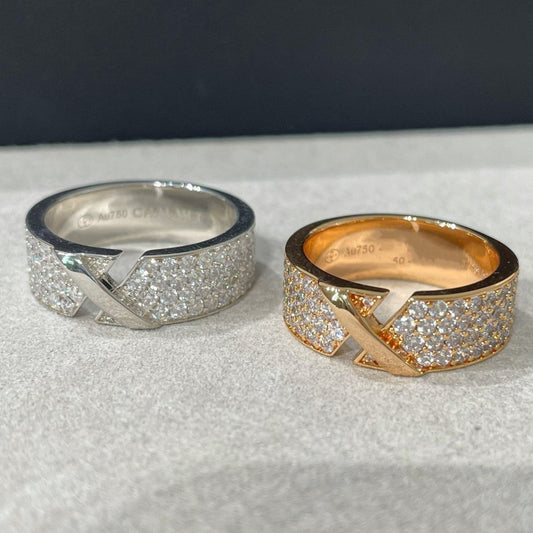[Glow Jewelry]LIENS EVIDENCE  DIAMOND PAVED RING