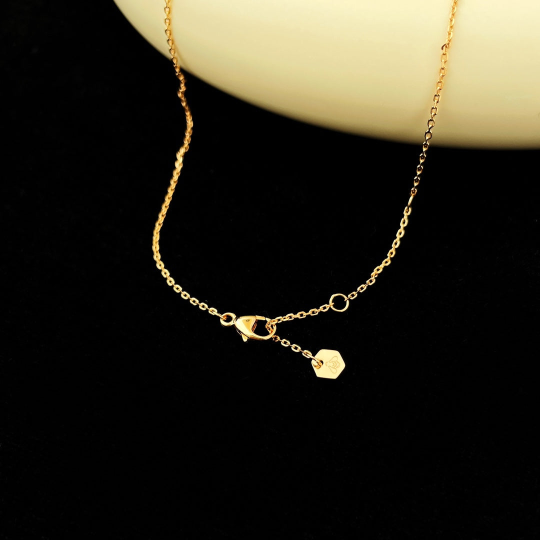 [Glow Jewelry]BEE MINI PEDANT DIAMOND NECKLACE