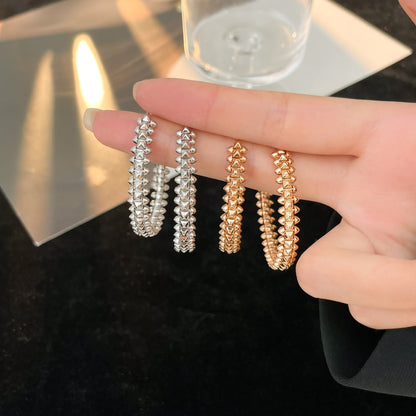 [Glow Jewelry]CLASH HOOP EARRINGS