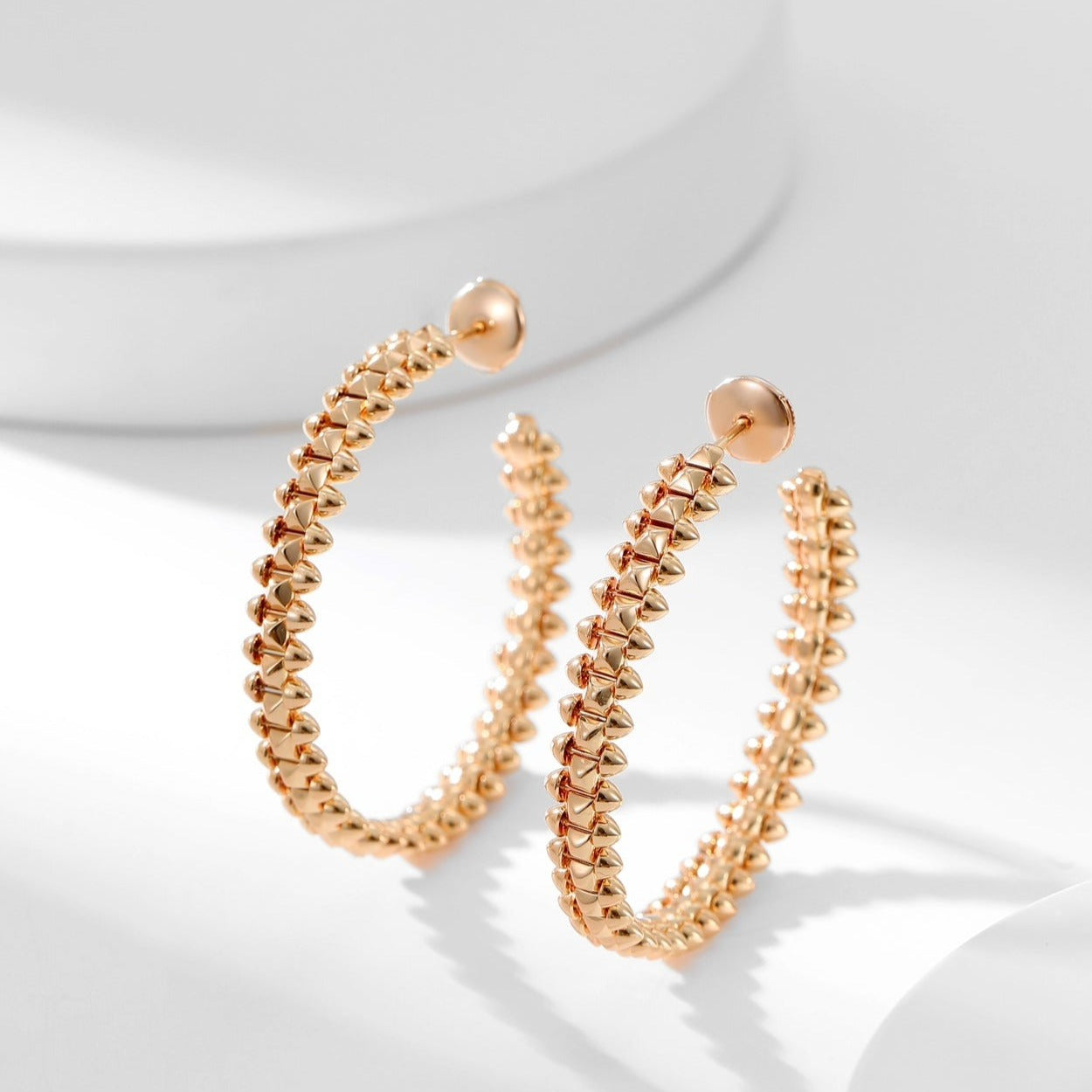 [Glow Jewelry]CLASH HOOP EARRINGS