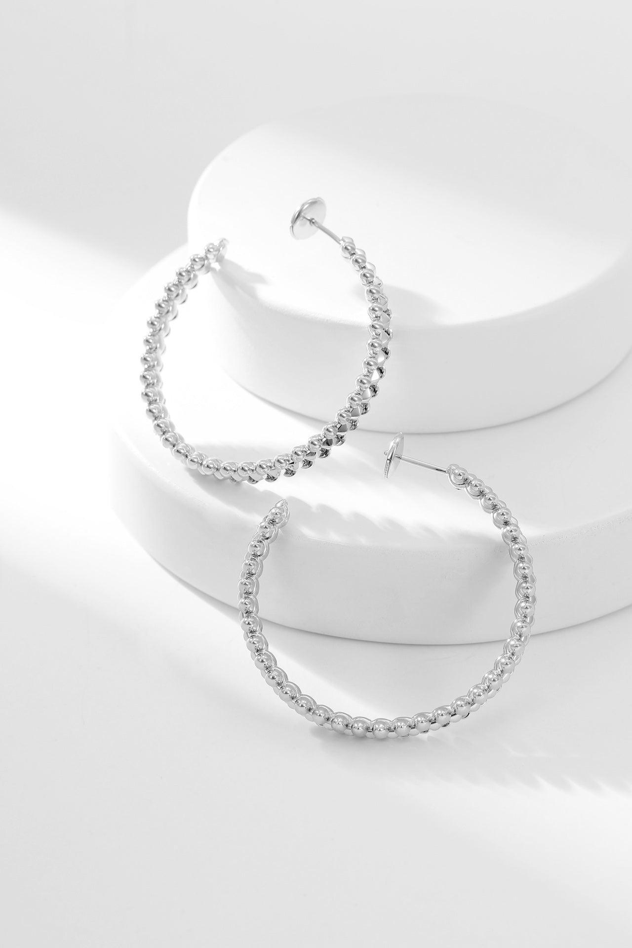 [Glow Jewelry]CLASH HOOP EARRINGS