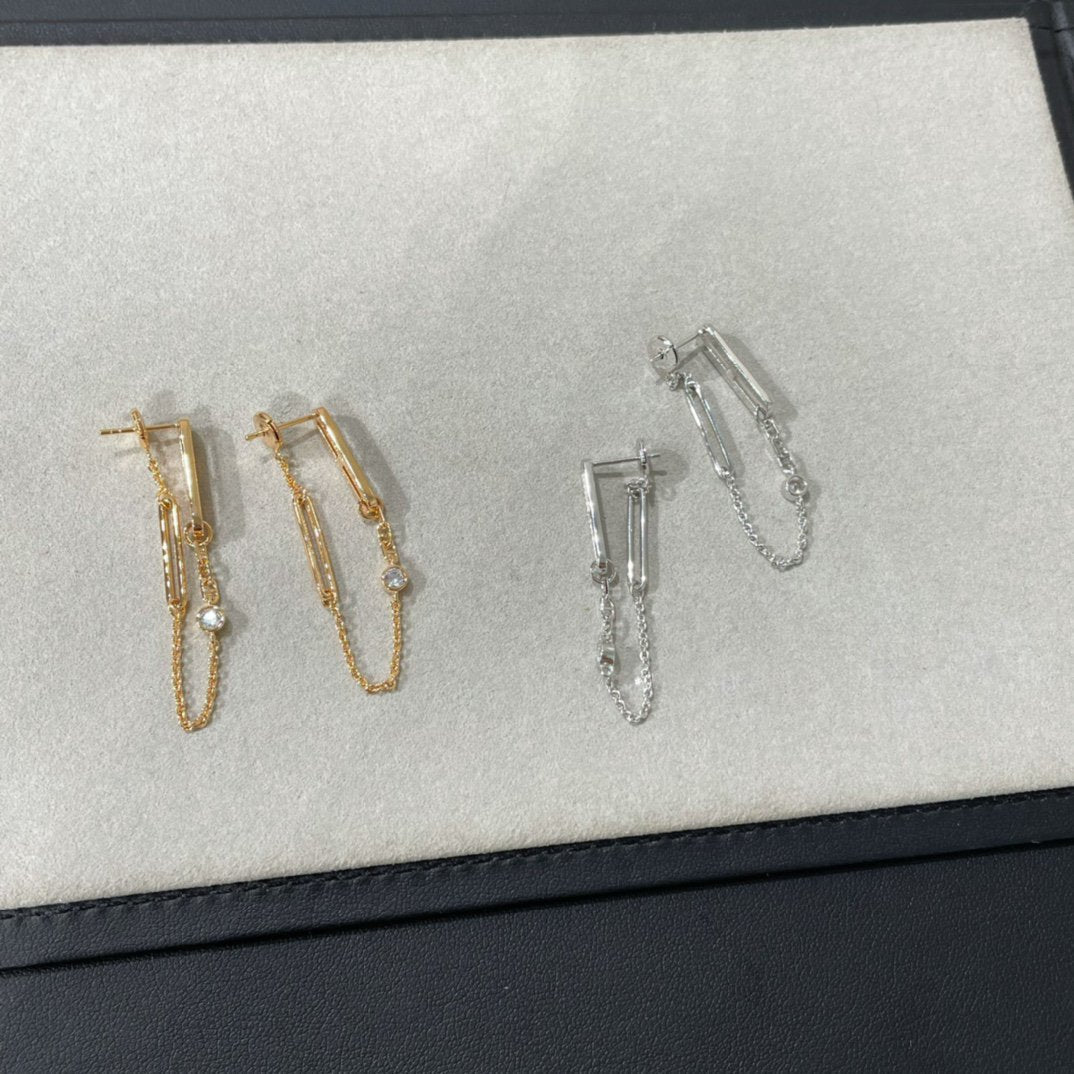 ¡®Glow Jewelry¡¯CHAINE CHAOS DIAMOND DROP EARRINGS