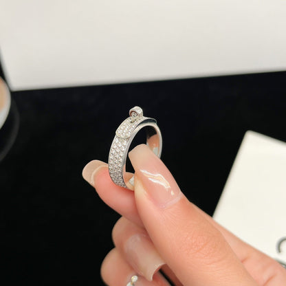 [Glow Jewelry]KELLY SILVER DIAMOND RING