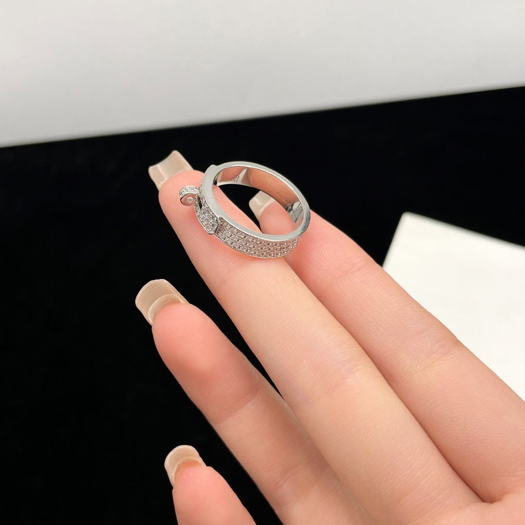 ¡®Glow Jewelry¡¯KELLY SILVER DIAMOND RING