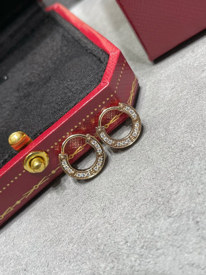 [Glow Jewelry]LOVE DIAMOND EARRINGS