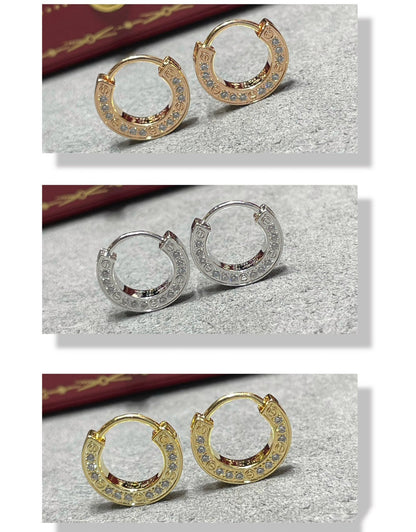 ¡®Glow Jewelry¡¯LOVE DIAMOND EARRINGS