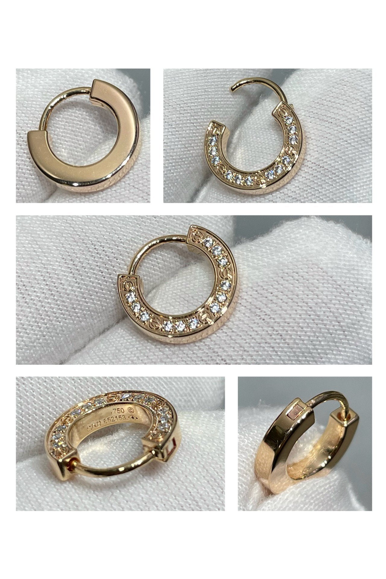 ¡®Glow Jewelry¡¯LOVE DIAMOND EARRINGS