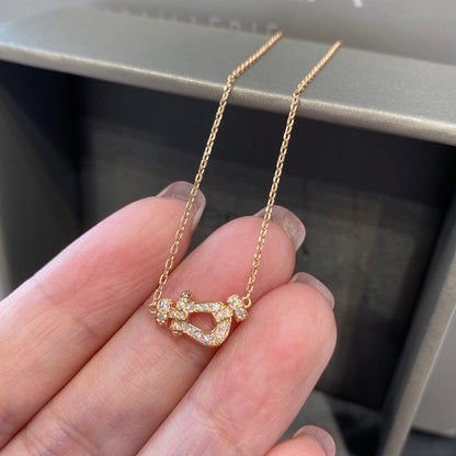 ¡®Glow Jewelry¡¯FORCE 10 DIAMOND PINK GOLD NECKLACE MINI MODEL