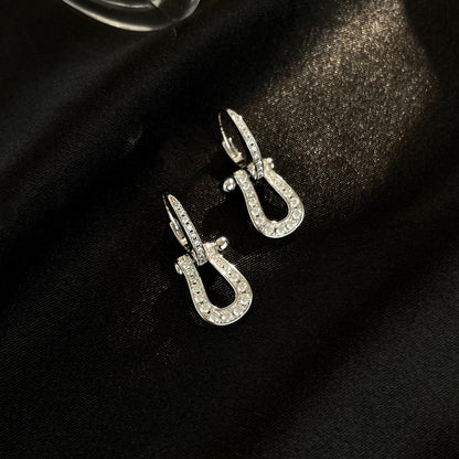 ¡®Glow Jewelry¡¯FORCE 10 FULL DIAMOND DROP EARRINGS MEDIUM MODEL