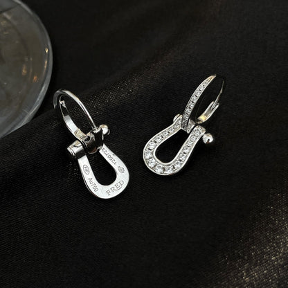¡®Glow Jewelry¡¯FORCE 10 FULL DIAMOND DROP EARRINGS MEDIUM MODEL