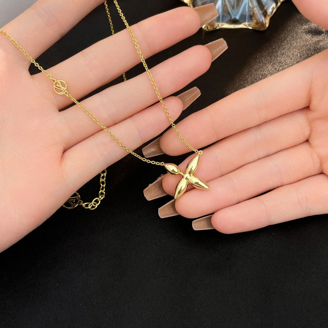 [Glow Jewelry]LOUISETTE GOLD NECKLACE