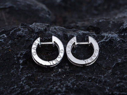 [Glow Jewelry]ZERO 1 MINI SILVER DIAMOND EARRINGS