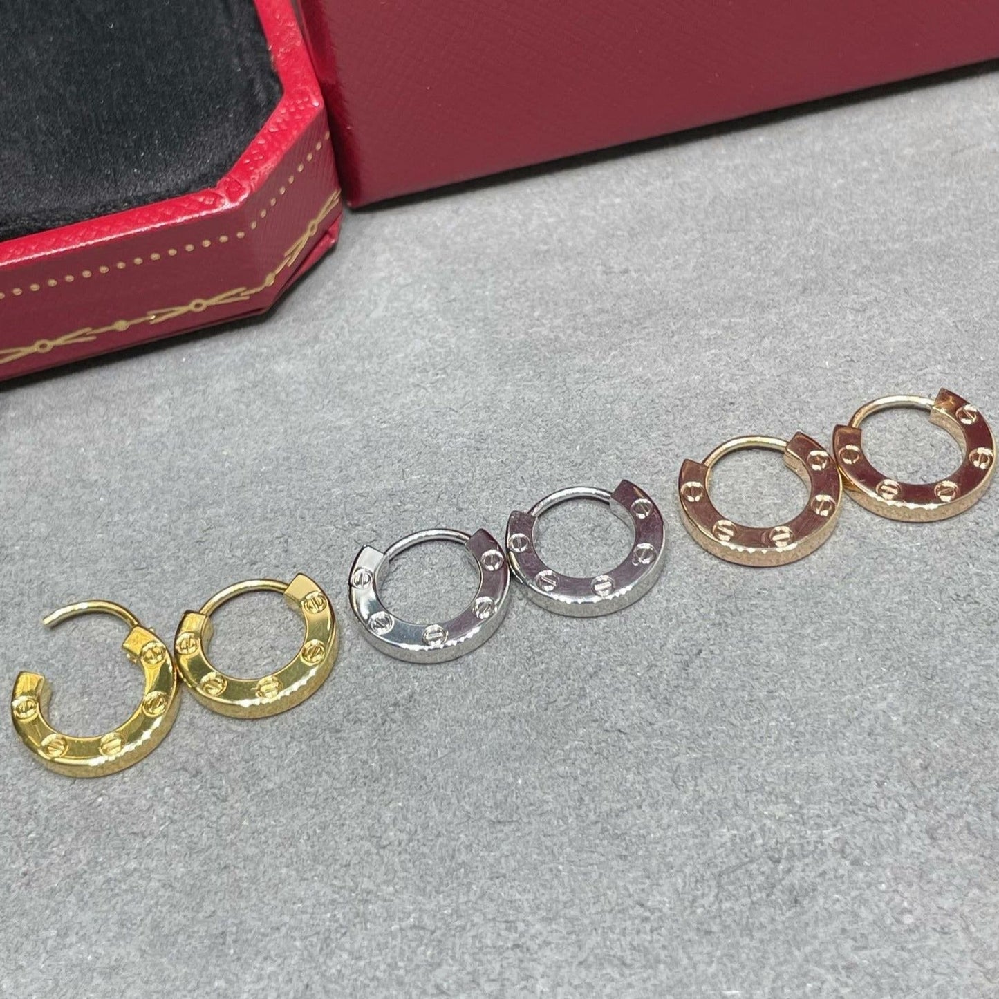 [Glow Jewelry]LOVE MINI EARRINGS