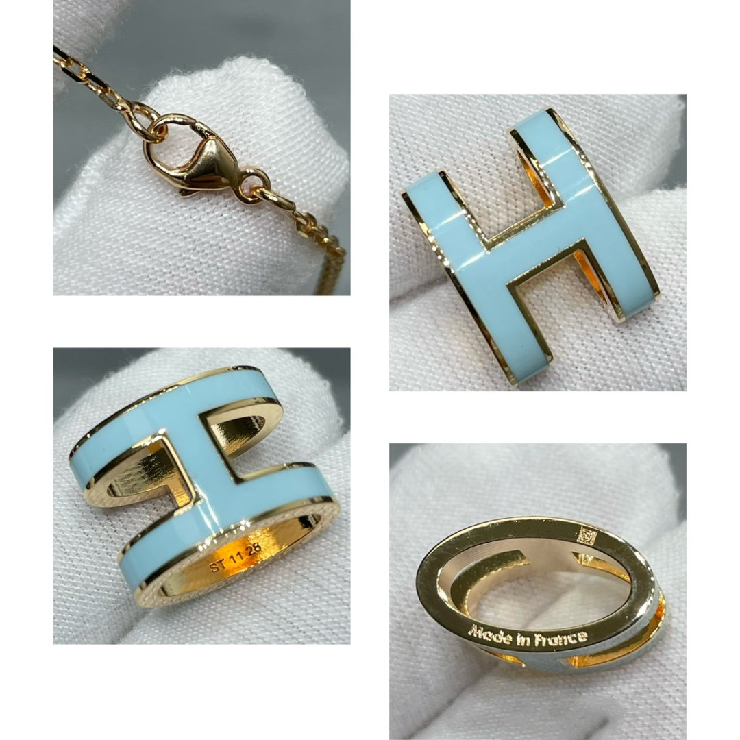 [Glow Jewelry]POP H SKY BLUE NECKLACE