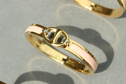 Glow Jewelry CLIC CHAINE ゴールド ブレスレット