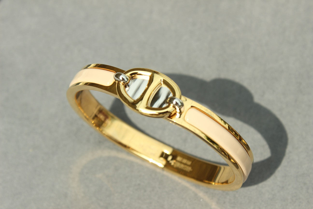 Glow Jewelry CLIC CHAINE ゴールド ブレスレット