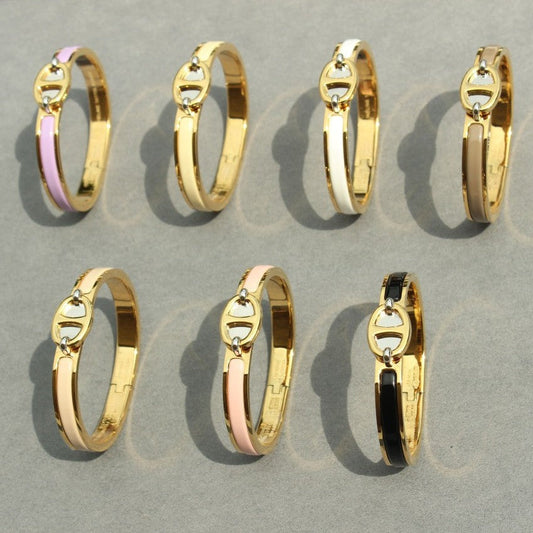 [Glow Jewelry]CLIC CHAINE GOLD BRACELET