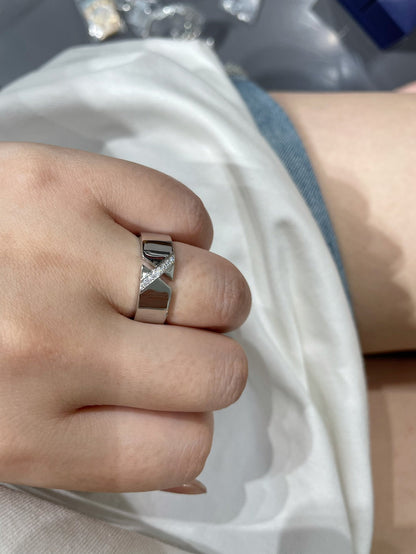 [Glow Jewelry]LIENS EVIDENCE DIAOMOND RING