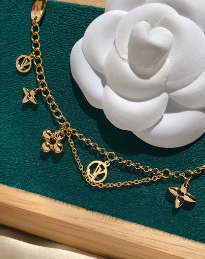 ¡®Glow Jewelry¡¯BLOOMING PINK GOLD MOP BRACELET