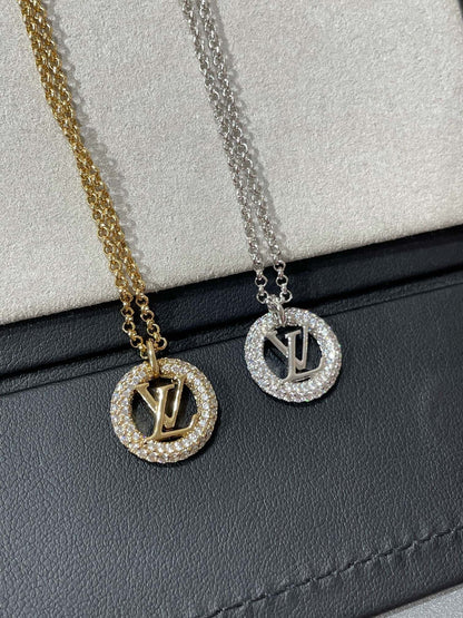 [Glow Jewelry]BY NIGHT DIAMOND PAVED NECKLACE