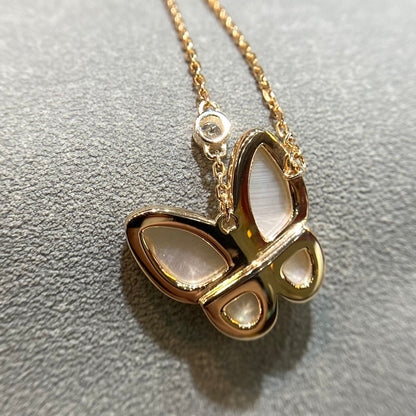 ¡®Glow Jewelry¡¯BUTTERFLY MOP DIAMOND NECKLACE