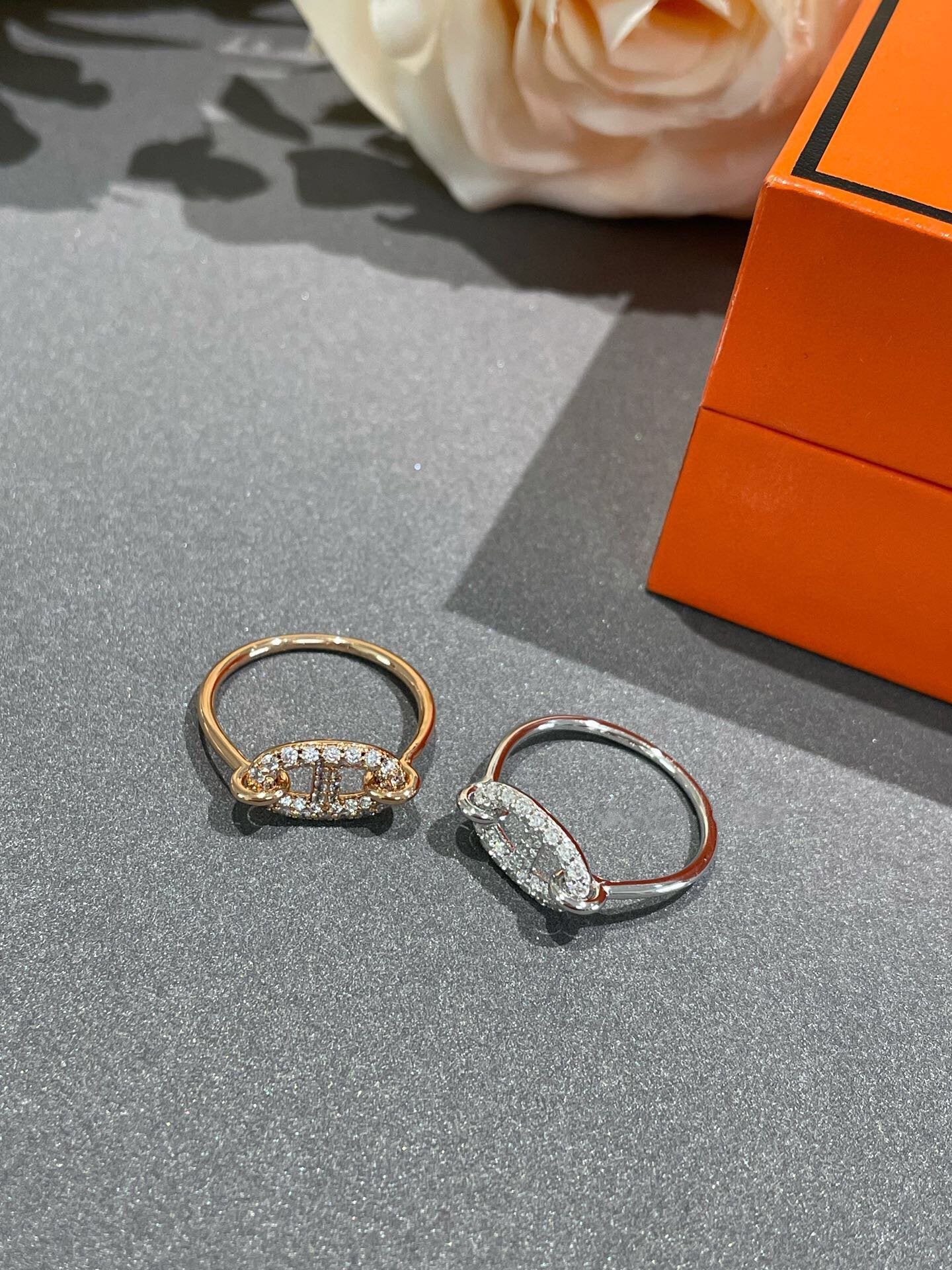 [Glow Jewelry]RONDE SMALL DIAMOND RING