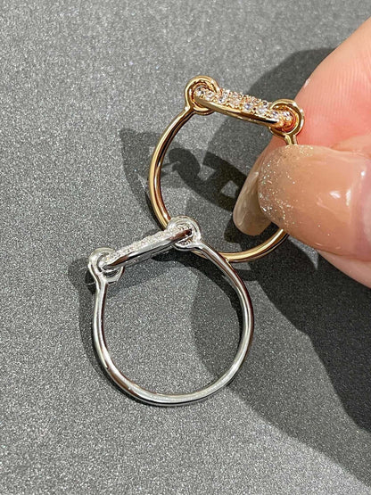 [Glow Jewelry]RONDE SMALL DIAMOND RING