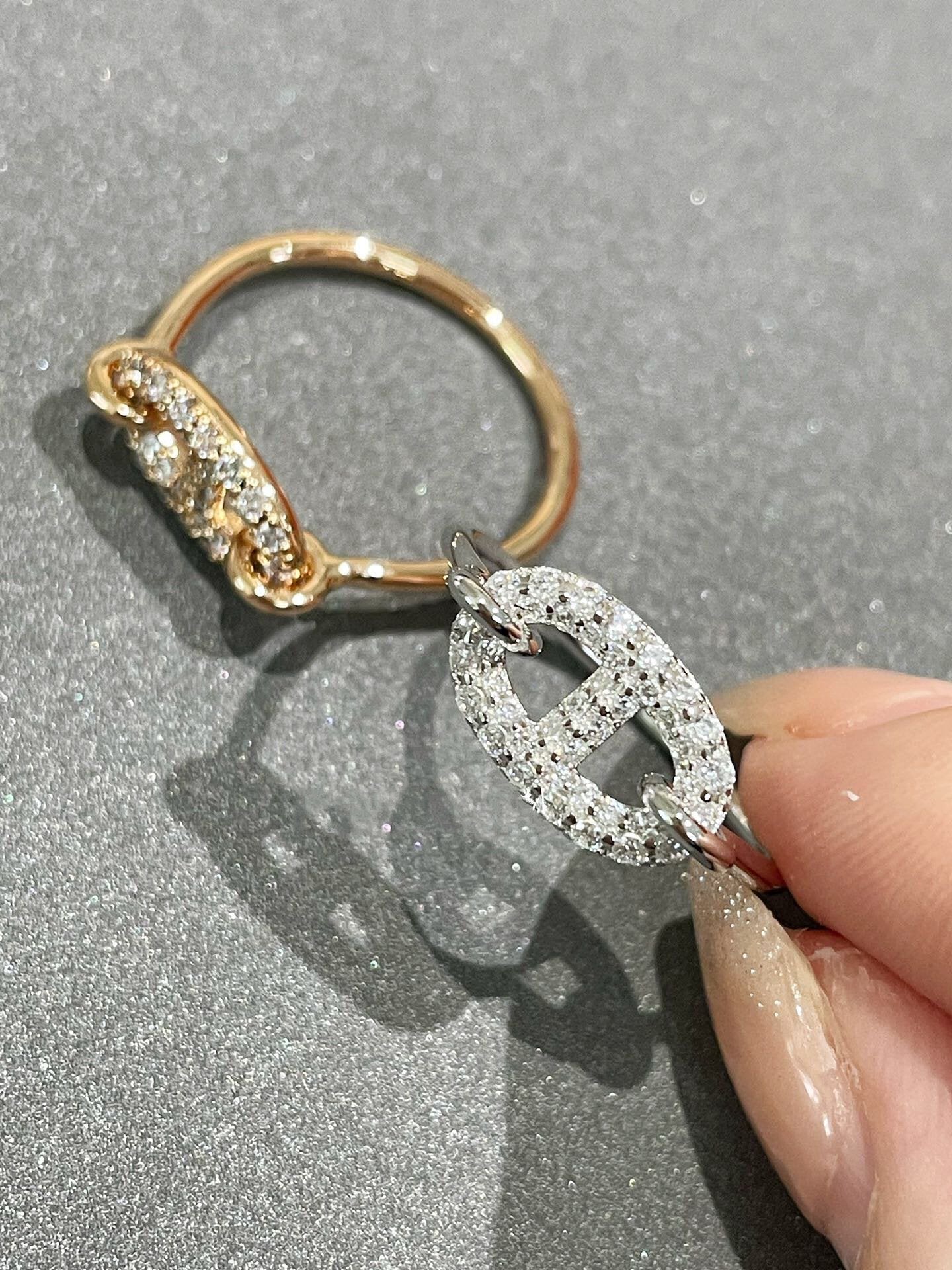 [Glow Jewelry]RONDE SMALL DIAMOND RING