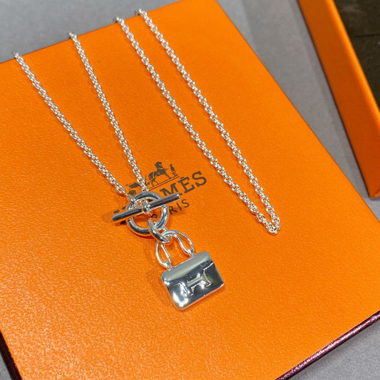 ¡®Glow Jewelry¡¯CONSTANCE PEDANT SILVER NECKLACE
