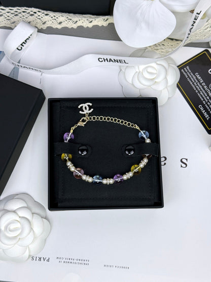 [Glow Jewelry]Colorful Transparent Resin Bracelet
