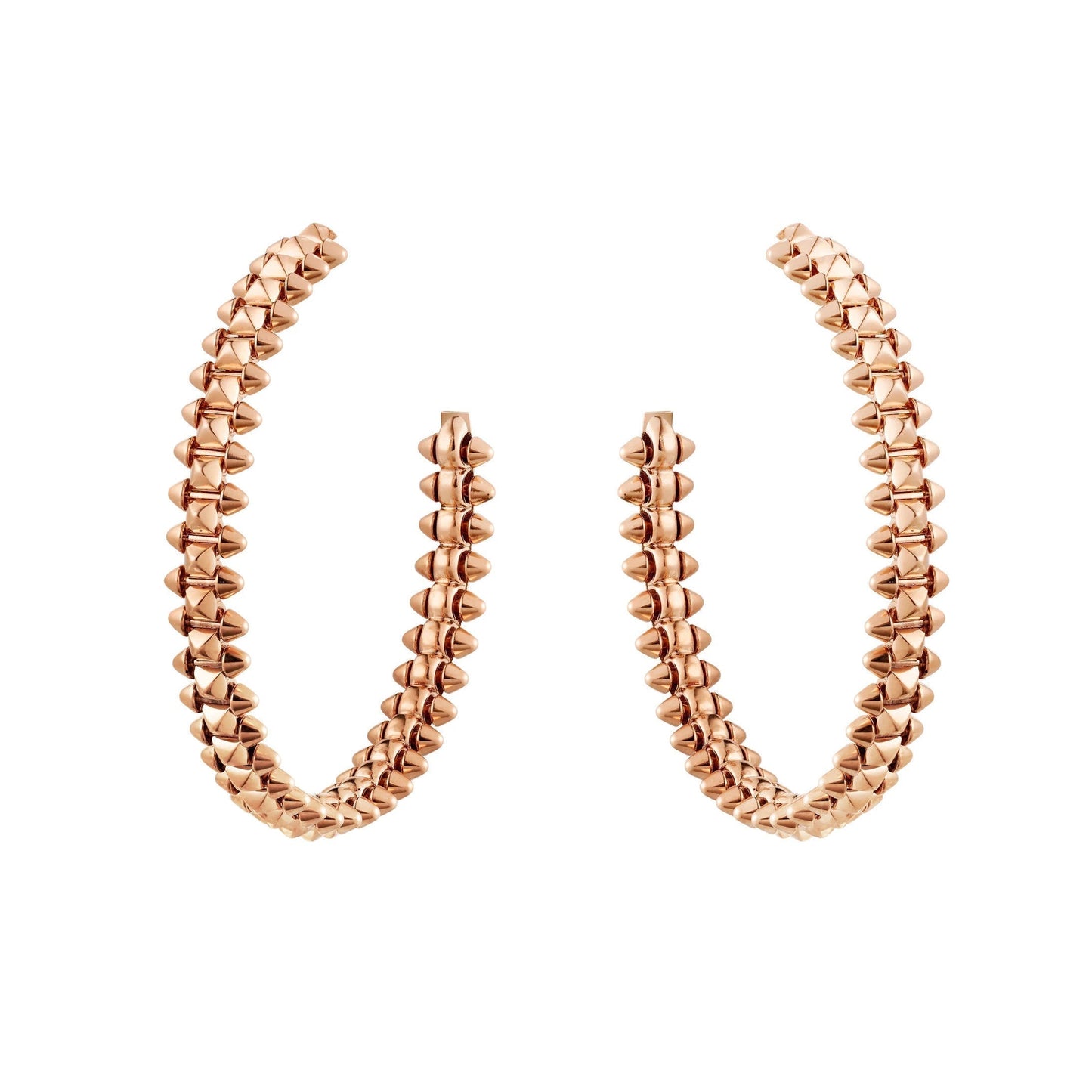 [Glow Jewelry]CLASH LARGE HOOP EARRINGS