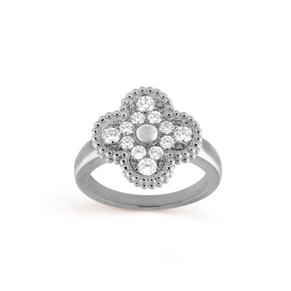 ¡®Glow Jewelry¡¯CLOVER DIAMOND RING