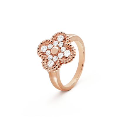 [Glow Jewelry]CLOVER DIAMOND RING