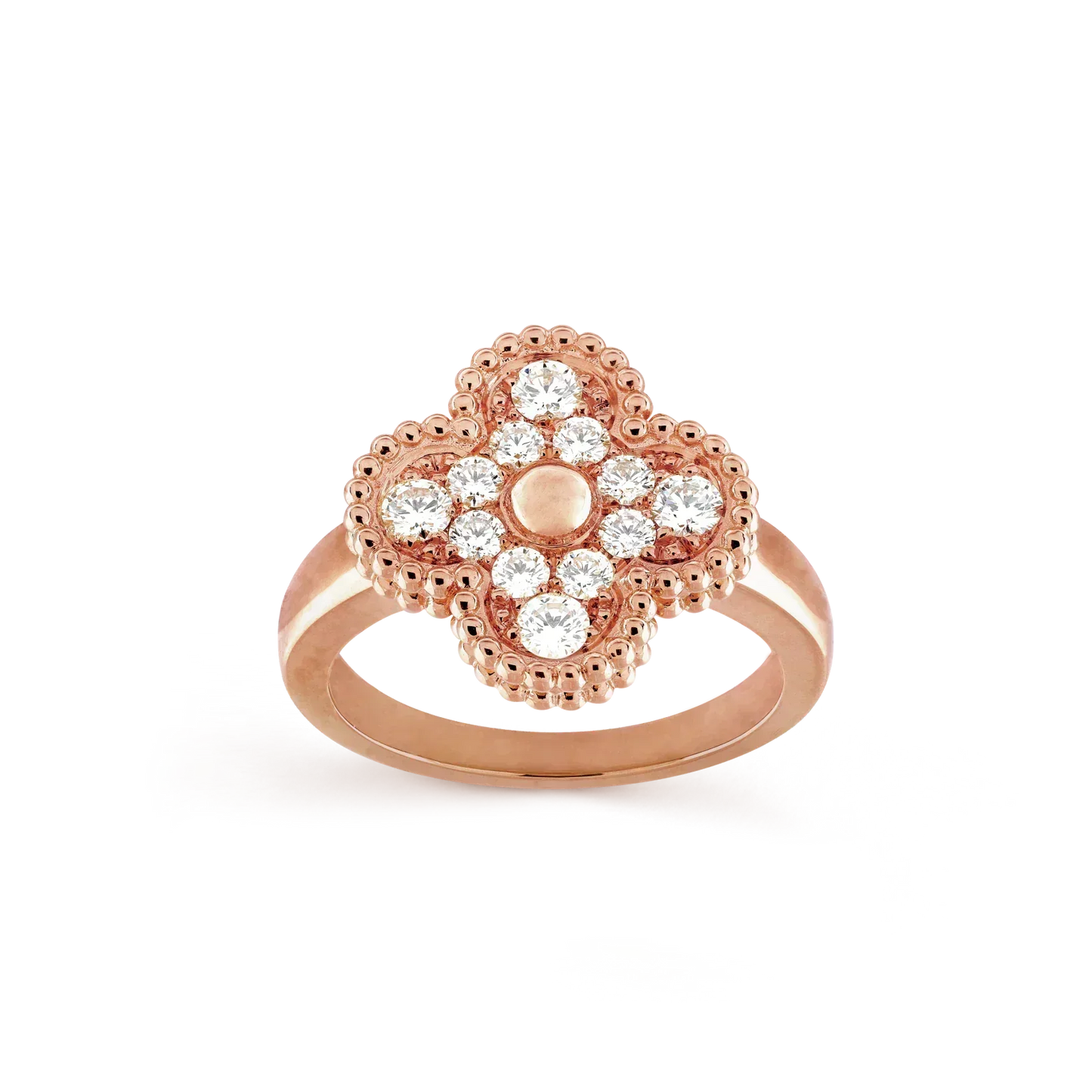 [Glow Jewelry]CLOVER DIAMOND RING