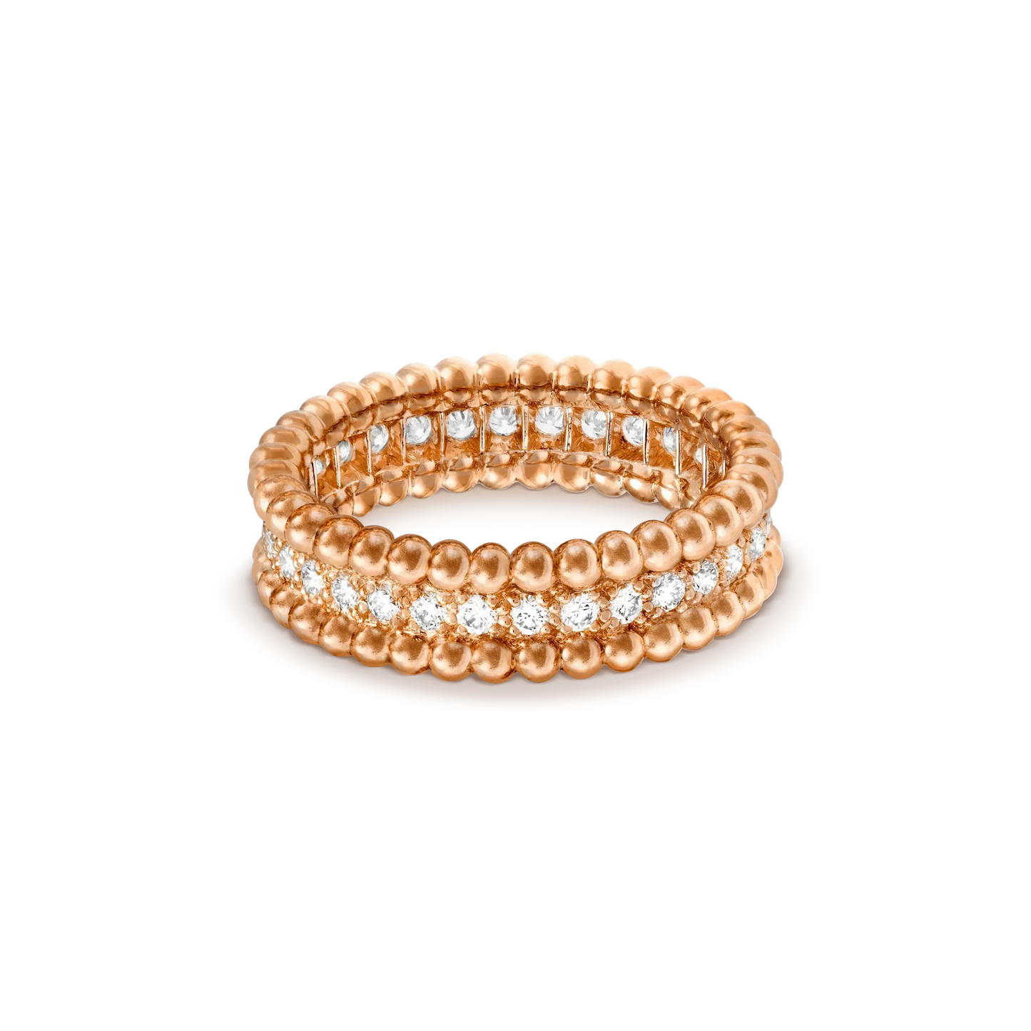 „Glow Jewelry“ PERLEE DIAMOND ROSÉGOLD RING