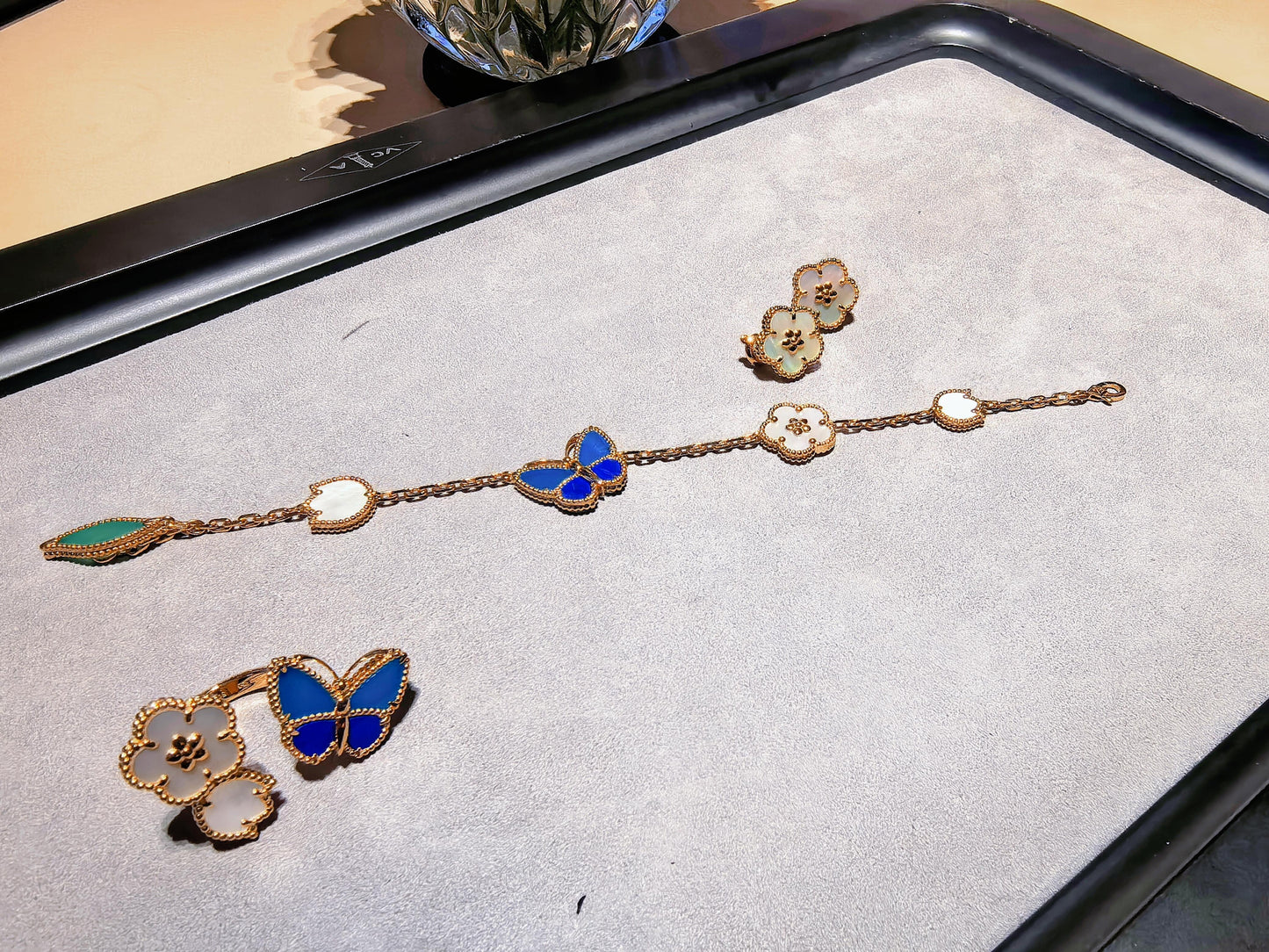 [Glow Jewelry]2026 NEW SPRING LUCKY 5 MOTIF BRACELET
