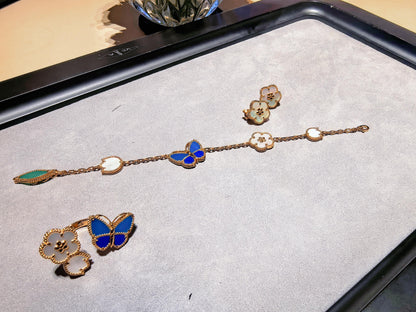 [Glow Jewelry]2026 NEW SPRING LUCKY 5 MOTIF BRACELET
