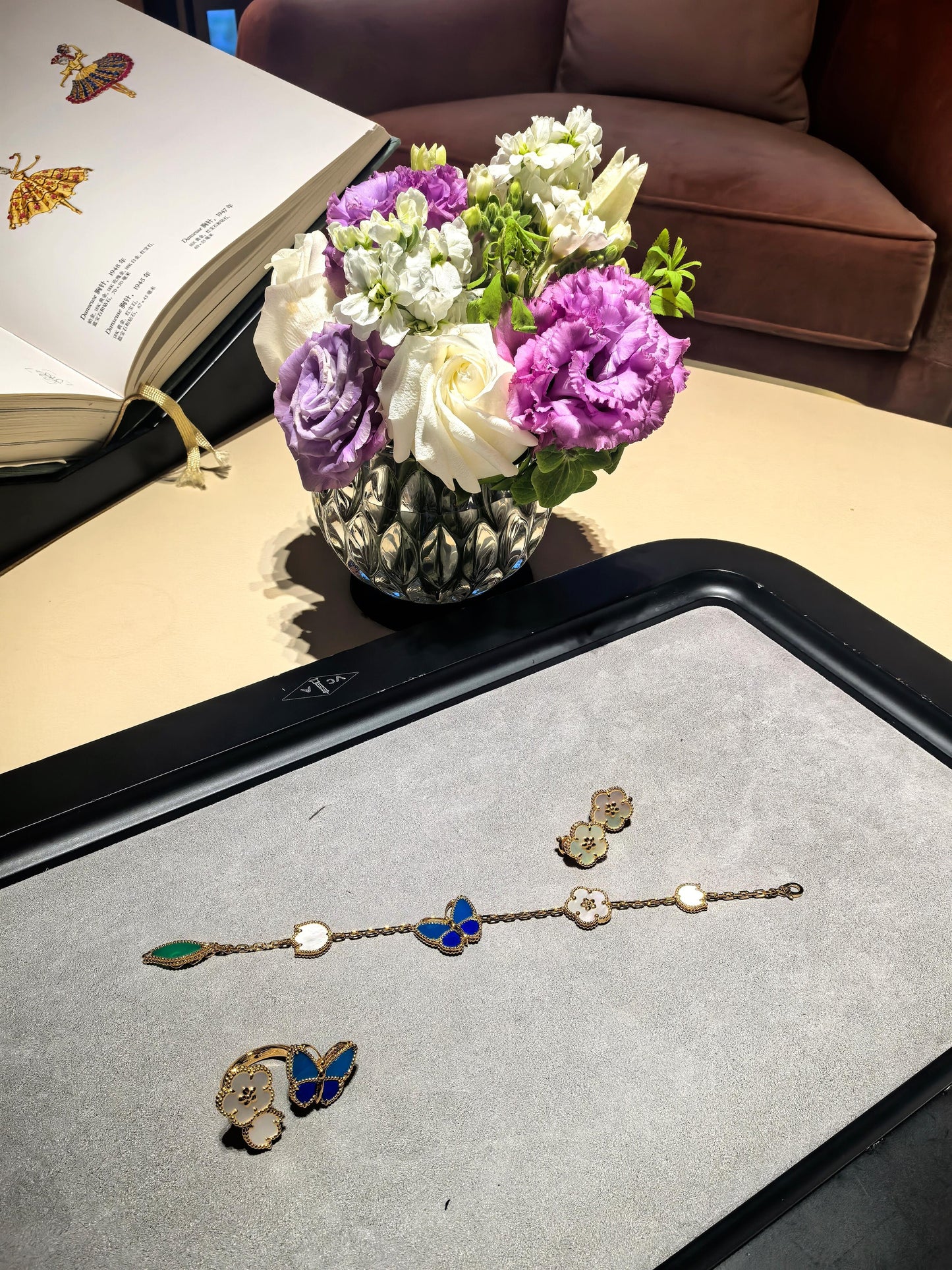 [Glow Jewelry]2026 NEW SPRING LUCKY 5 MOTIF BRACELET