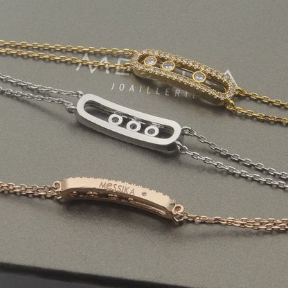 [Glow Jewelry] Move Classique pavé bracelet