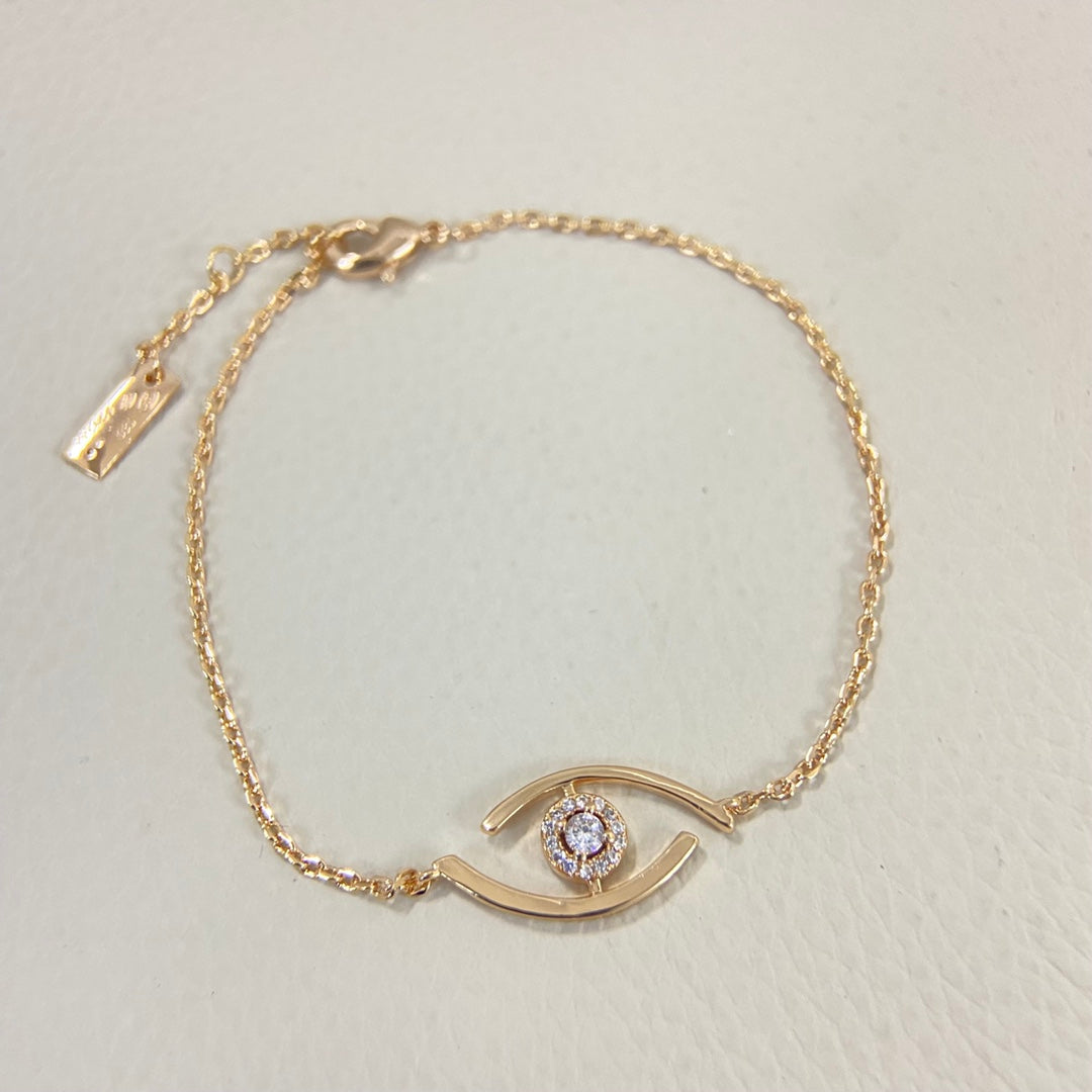 [Glow Jewelry]Lucky Eye Pave-Set Diamond Bracelet