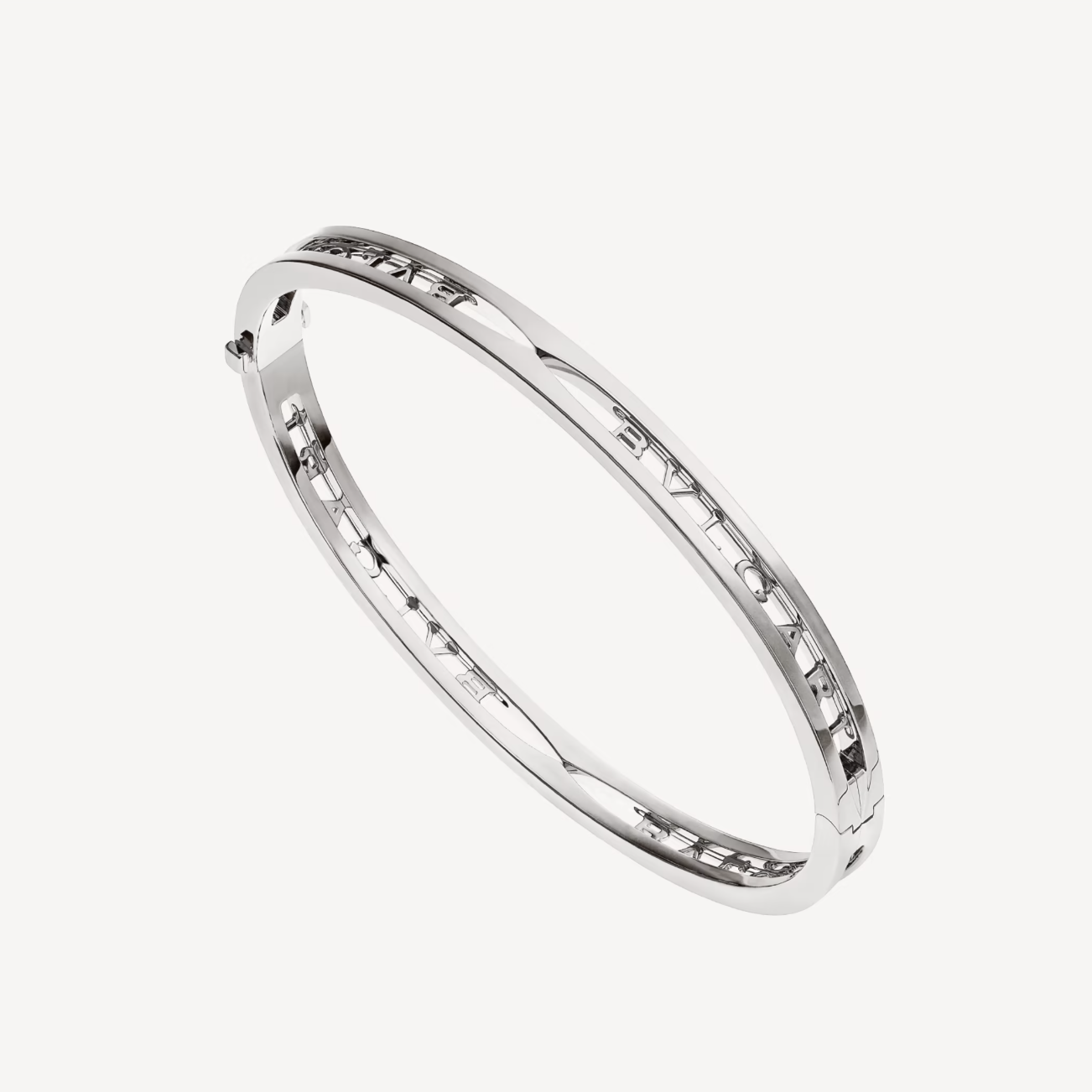 [Glow Jewelry]ZERO 1 SPIRAL LOGO SILVER BRACELET