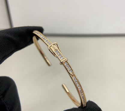[Glow Jewelry]DIAMOND-ENCRUSTED BRACELET THREE COLORS