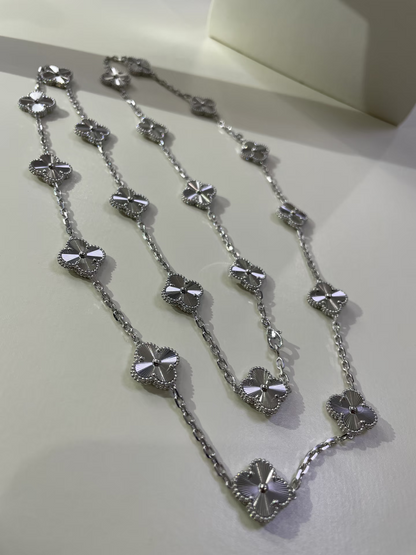 [Glow Jewelry]CLOVER 20 MOTIFS SILVER LASER