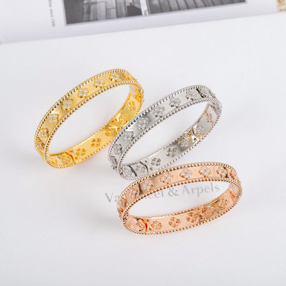 ¡®Glow Jewelry¡¯CLOVER BRACELET 8MM DIAMONDS