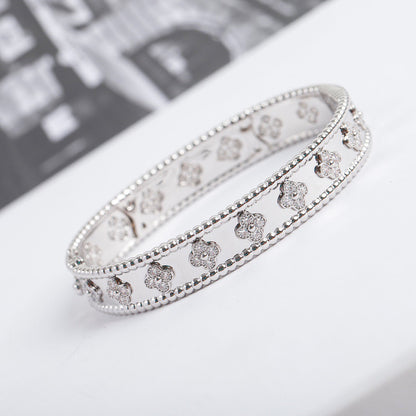 ¡®Glow Jewelry¡¯CLOVER BRACELET 8MM DIAMONDS