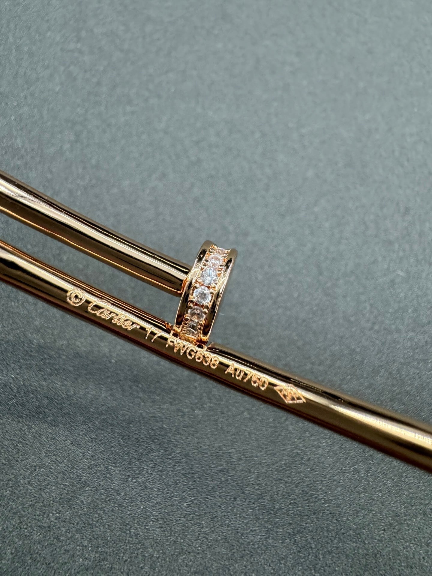 [Glow Jewelry]JUSTE BRACELET 2.5MM  DIAMONDS2