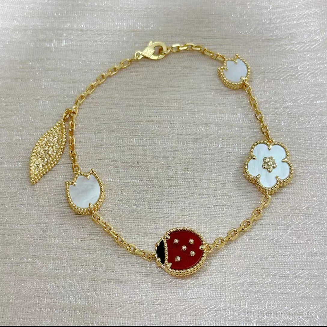 ¡®Glow Jewelry¡¯LUCKY SPRING 5 MOTIV ARMBAND