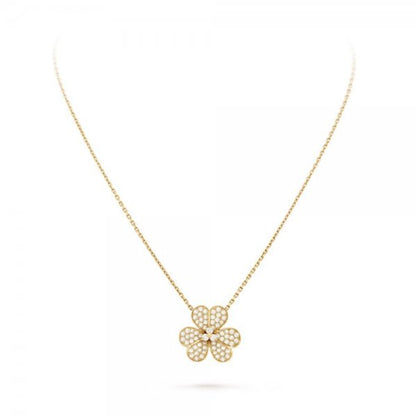 ¡®Glow Jewelry¡¯FLOWER DIAMOND NECKLACE