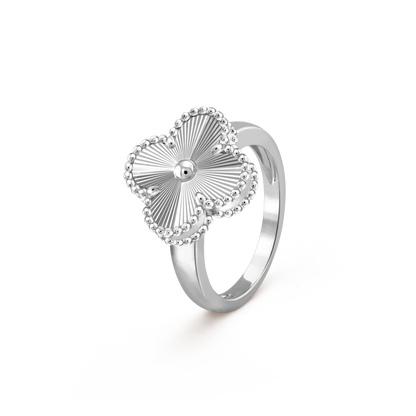 [Glow Jewelry]CLOVER SILVER RING